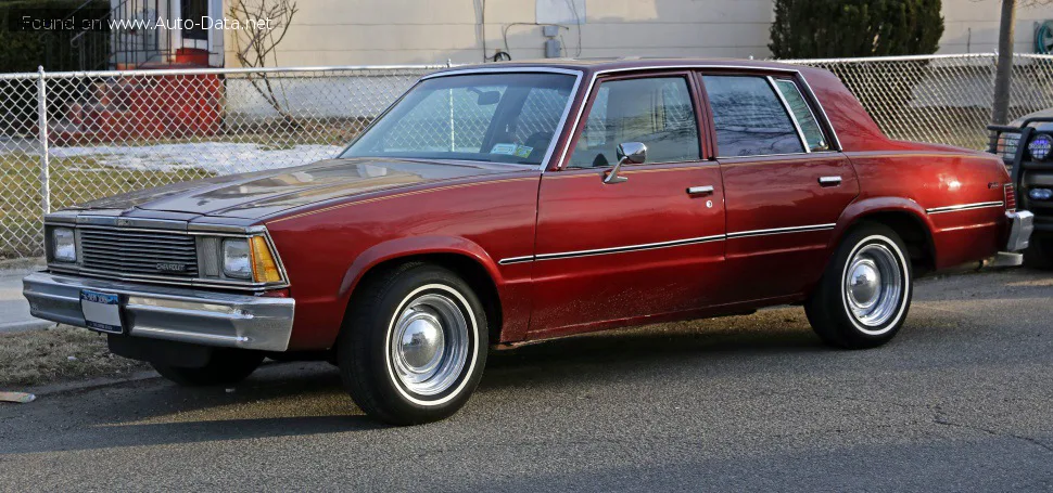 Chevrolet Malibu Malibu IV Sedan (facelift 1981)