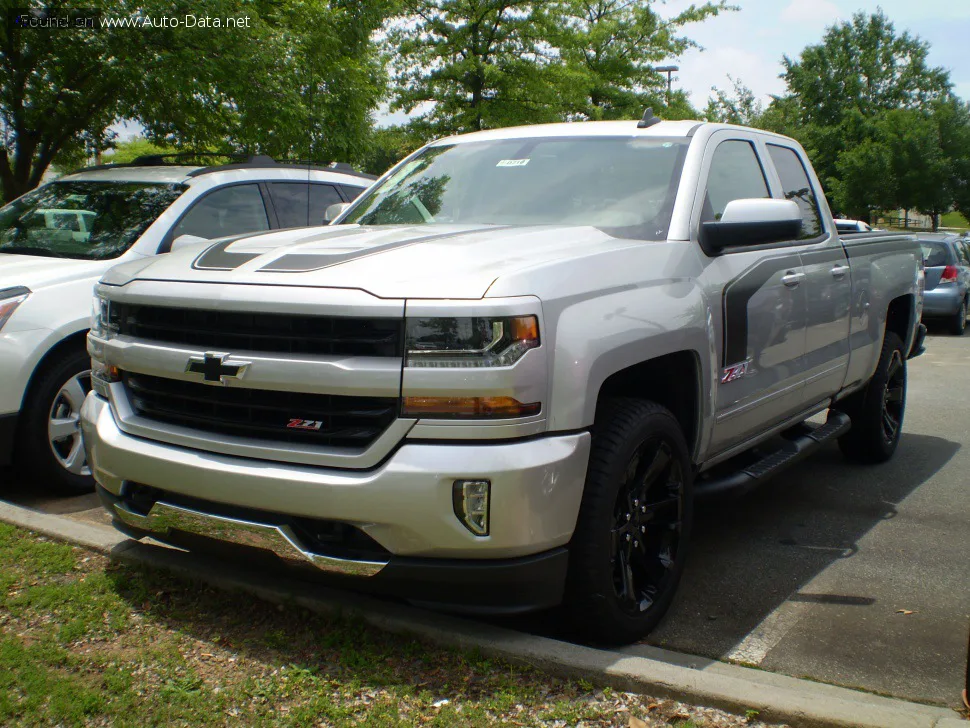 Chevrolet Silverado 1500 Silverado 1500 III (facelift 2016) Double Cab Standard Box
