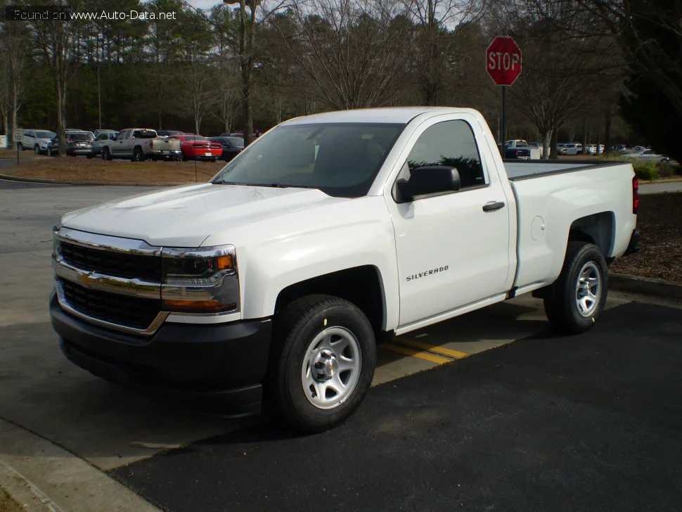 Chevrolet Silverado 1500 Silverado 1500 III (facelift 2016) Regular Cab Standard Box