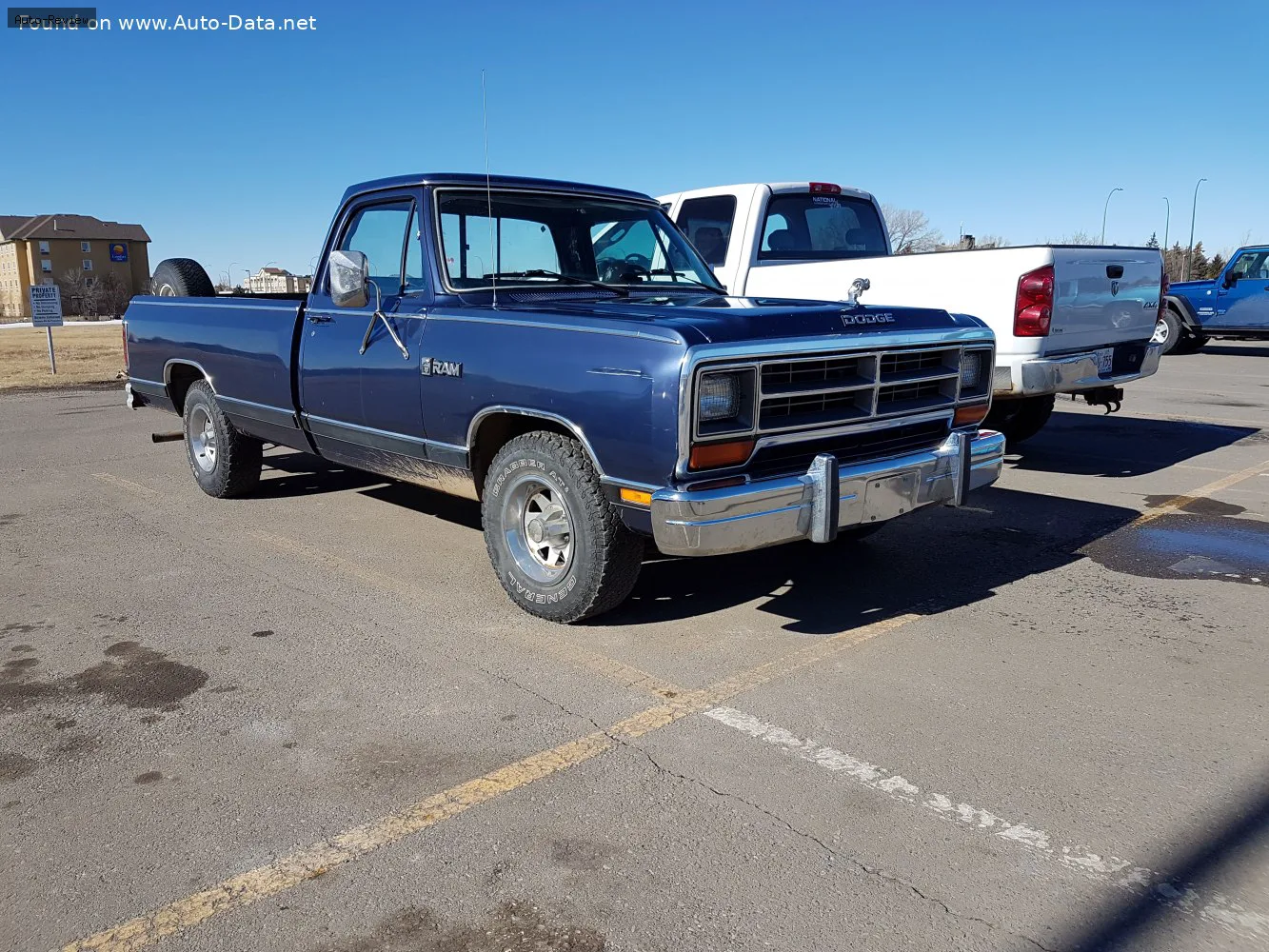 Dodge RAM Ram 150 Conventional Cab (D/W, facelift 1990)