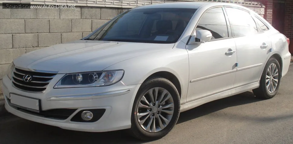 Hyundai Grandeur/Azera Grandeur/Azera IV (TG, facelift 2009)