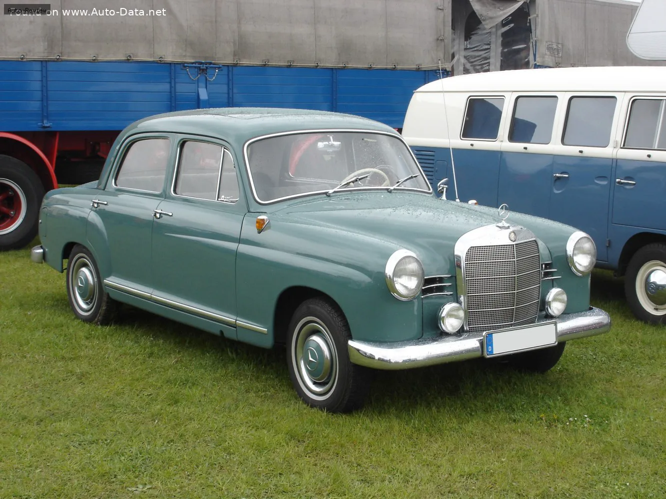 Mercedes-Benz Ponton W120 Sedan (facelift 1959) — фото 3