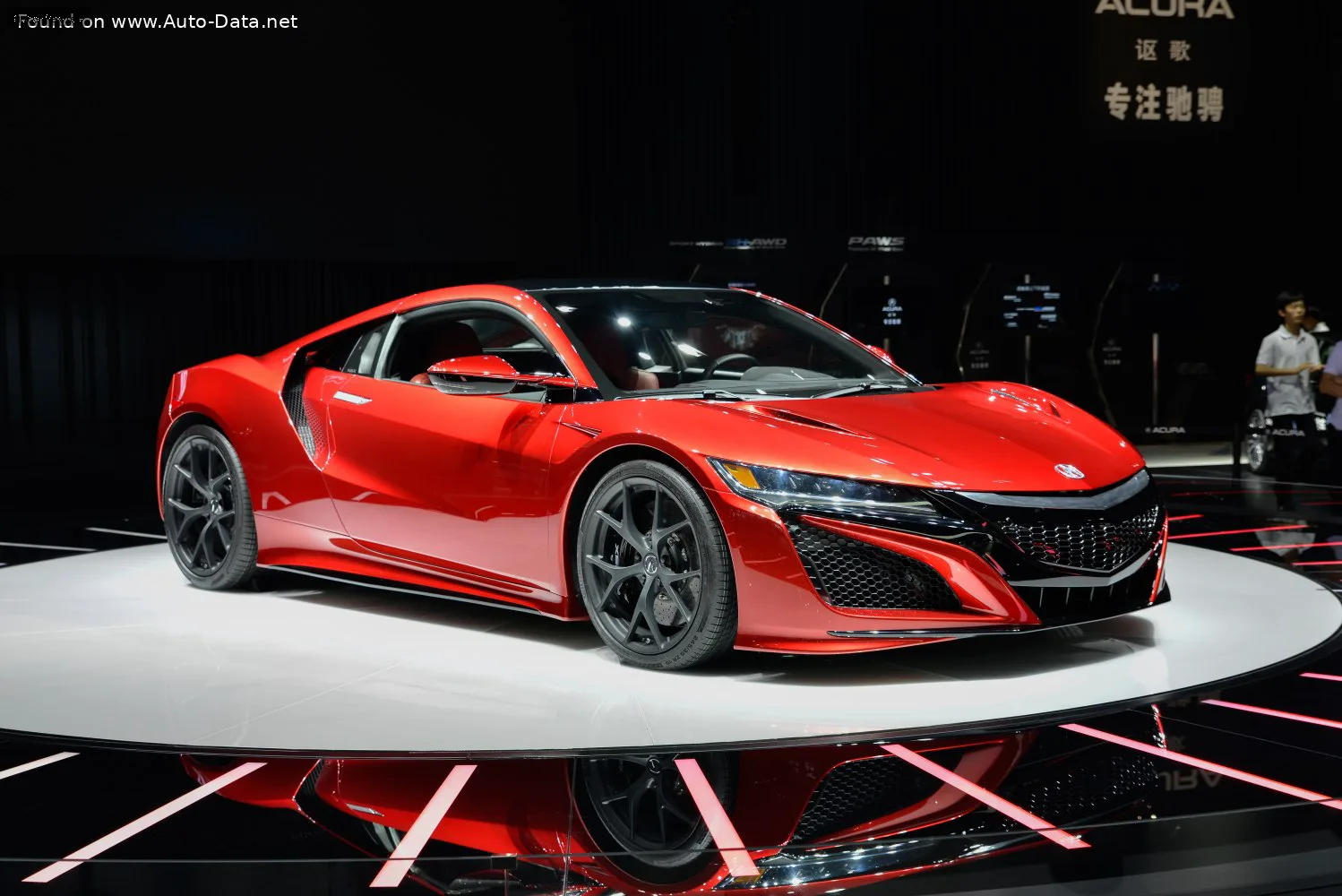Acura NSX NSX II Coupe 3.5 V6 (573 лс) Hybrid SH-AWD DCT 2016 - 2021