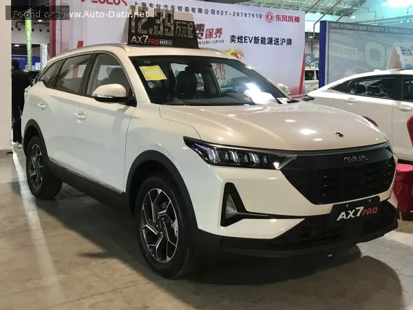Aeolus AX7 AX7 II Pro (facelift 2021) 1.6T (170 лс) Automatic 2020 - 2021 — фото 2