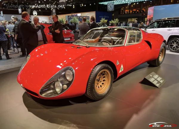 Alfa Romeo 33 33 Stradale 2.0 V8 (230 лс) 1967 - 1969 — фото 2