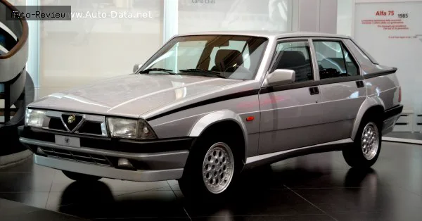 Alfa Romeo 75 75 (162 B, facelift 1988) 1.8 i.e. (120 лс) CAT 1989 - 1992 — фото 2
