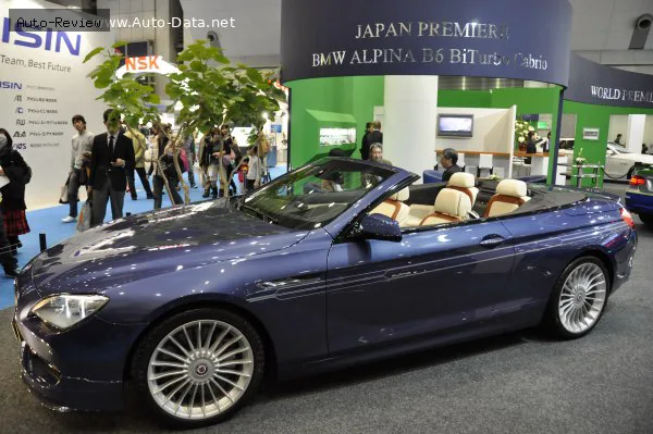 Alpina B6 B6 Cabrio (F12) 4.4 V8 (540 лс) BITURBO Switch-Tronic 2012 - 2015 — фото 2