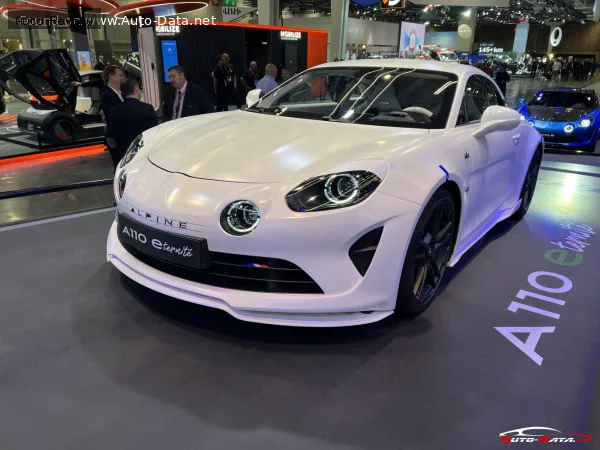 Alpine A110 A110 E-ternite (Prototype) 60 kWh (242 лс) DCT 2022 - 2022 — фото 2