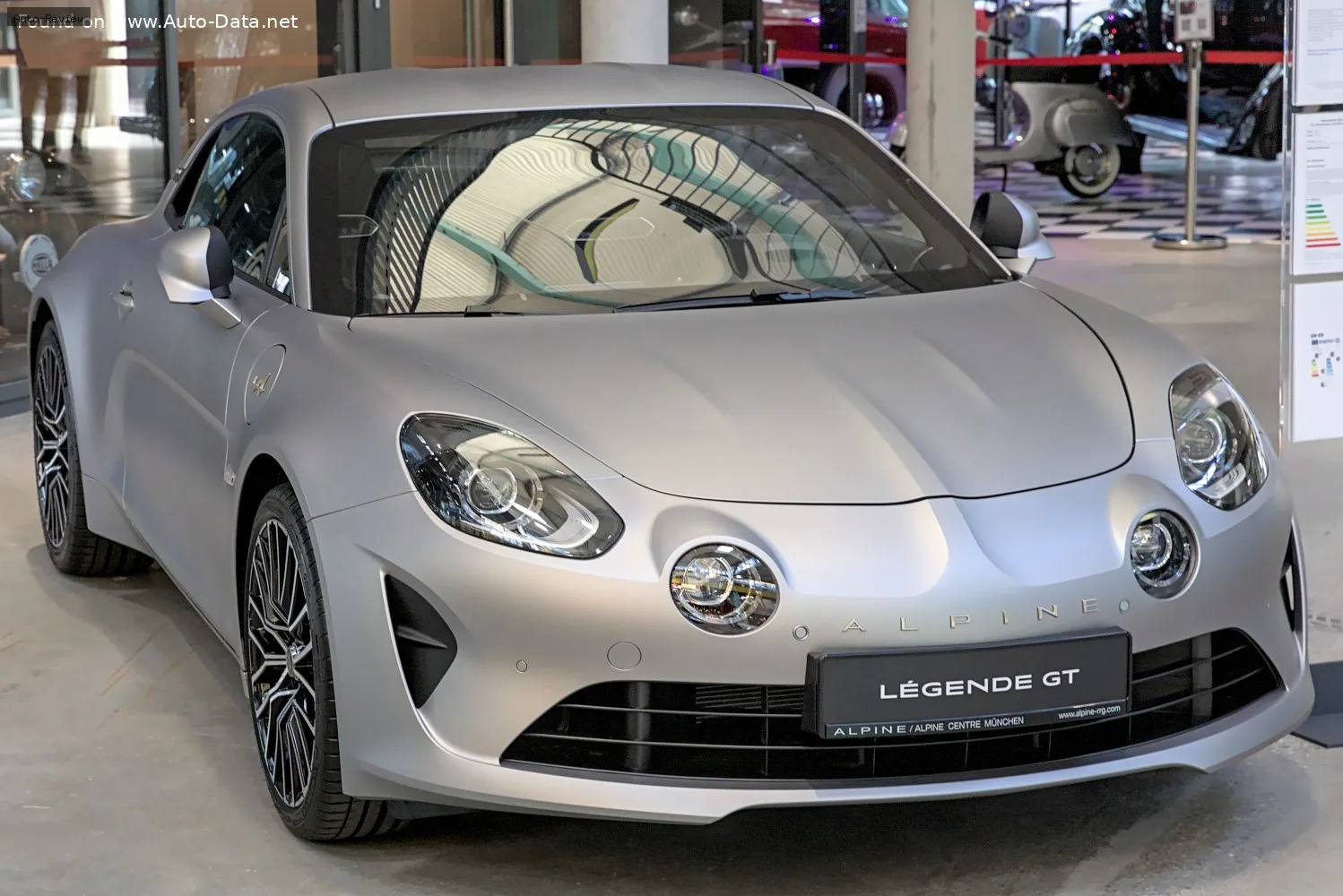 Alpine A110 A110 (2017) Legende GT 1.8 (252 лс) Automatic 2020 - 2021