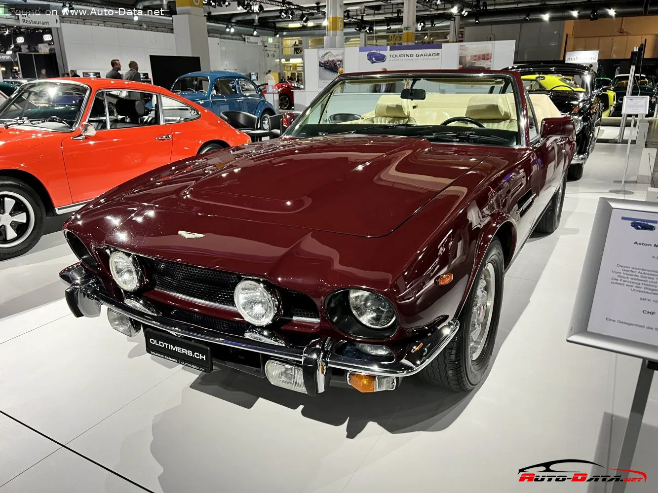 Aston Martin V8 Vantage V8 Volante 5.3 (375 лс) 1977 - 1989