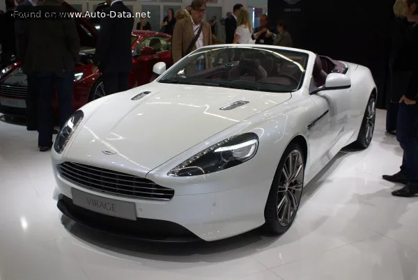 Aston Martin Virage Virage II Volante 6.0 V12 (497 лс) Touchtronic 2011 - 2012 — фото 4