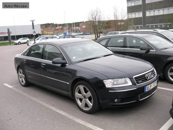 Audi A8 A8 (D3, 4E) 3.0i V6 (220 лс) Multitronic 2003 - 2005 — фото 2