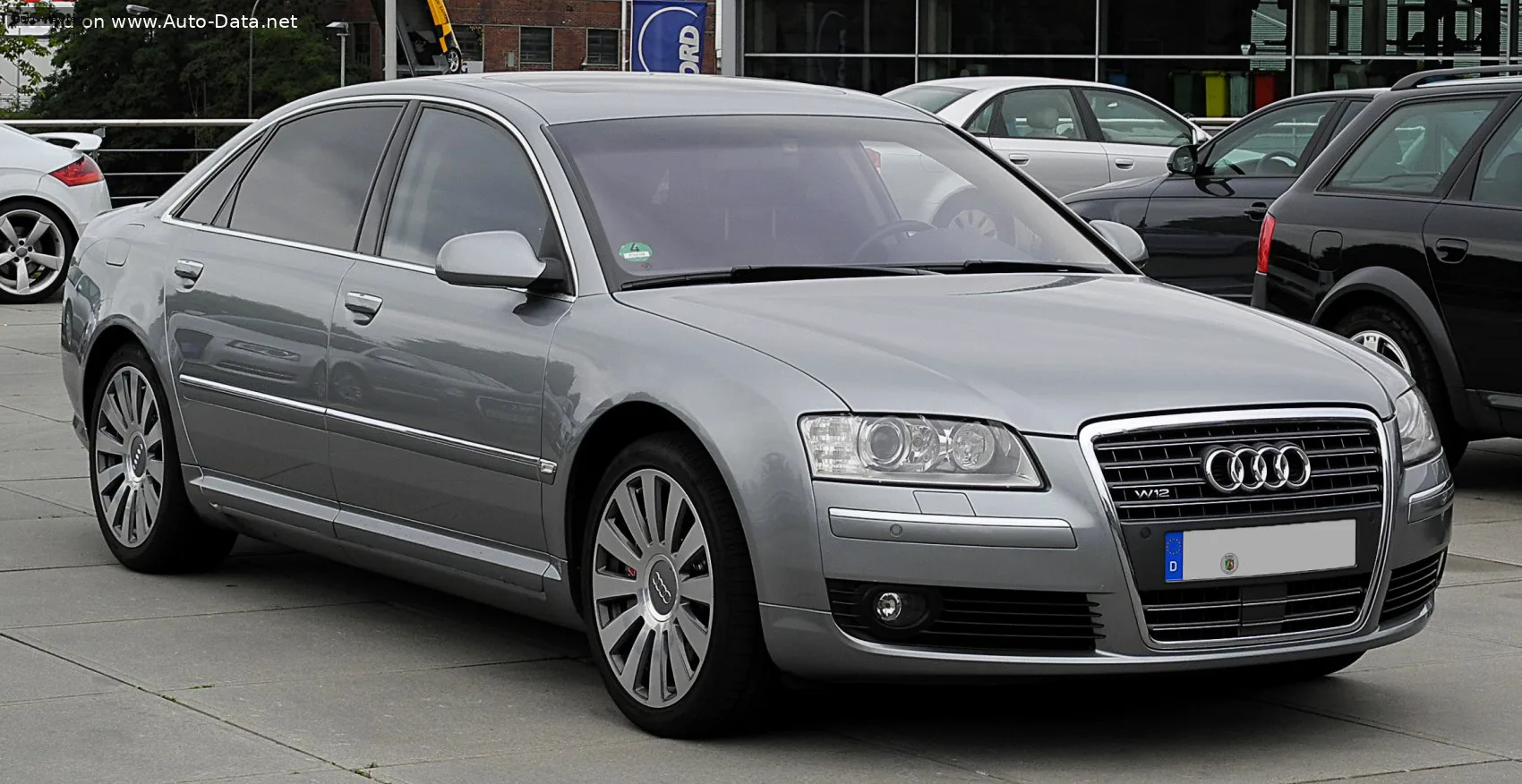 Audi A8 A8L (D3, 4E, facelift 2005) 6.0 W12 (450 лс) quattro Tiptronic 2005 - 2007