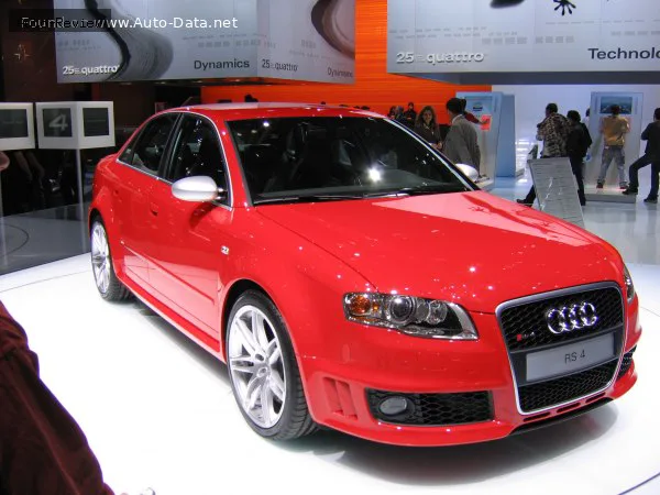 Audi RS4 RS4 Saloon (8E, B7) 4.2 FSI V8 32V (420 лс) quattro 2005 - 2009 — фото 4