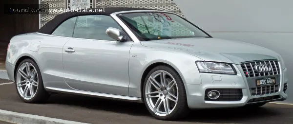 Audi S5 S5 Cabriolet (8T) 3.0 TFSI V6 (333 лс) quattro S tronic 2009 - 2011 — фото 4