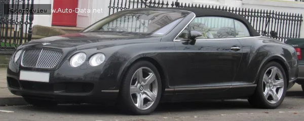 Bentley Continental Continental GTC 6.0 i W12 48V (560 лс) 2006 - 2010 — фото 2