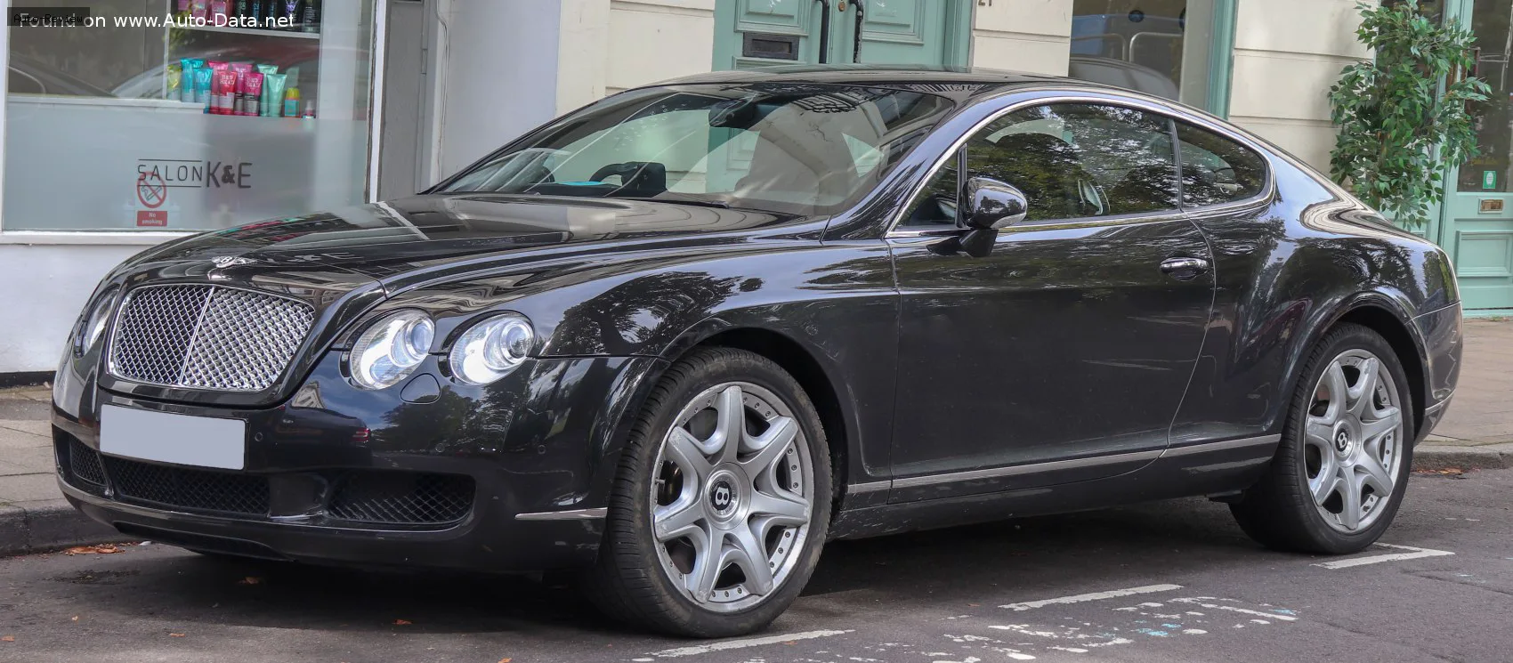 Bentley Continental Continental GT 6.0 W12 Twin Turbo (560 лс) 2003 - 2010