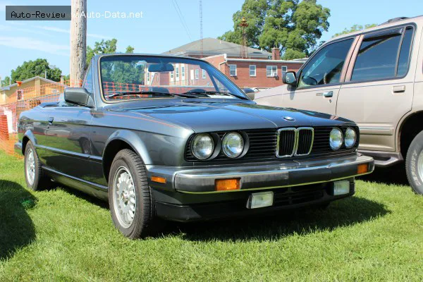 BMW 3 Серии 3 Серии Cabrio (E30) 320i (129 лс) 1985 - 1986 — фото 2