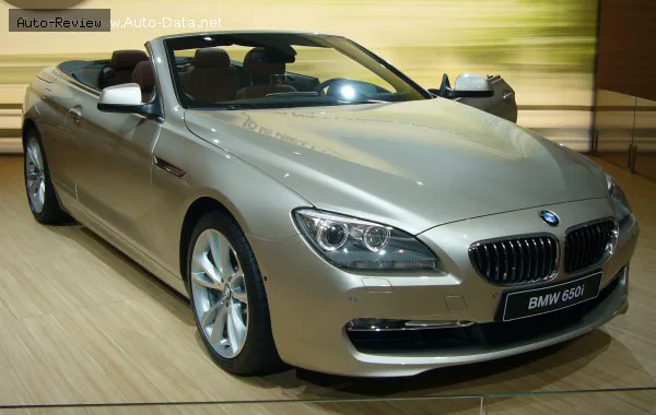 BMW 6 Серии 6 Серии Cabrio (F12) 650i (407 лс) xDrive Steptronic 2011 - 2012 — фото 4
