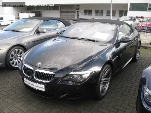 BMW M6 M6 Convertible (E64 LCI, facelift 2007) 5.0 V10 (500 лс) 2007 - 2010 — фото 4