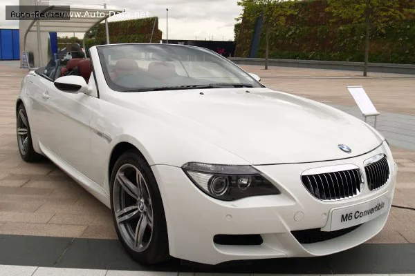 BMW M6 M6 Cabrio (E64) 5.0 V10 (507 лс) SMG 2006 - 2007 — фото 2