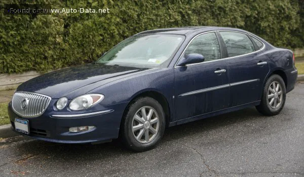 Buick LaCrosse LaCrosse I (facelift 2008) 3.6 i V6 24V (240 лс) Automatic 2008 - 2009 — фото 2