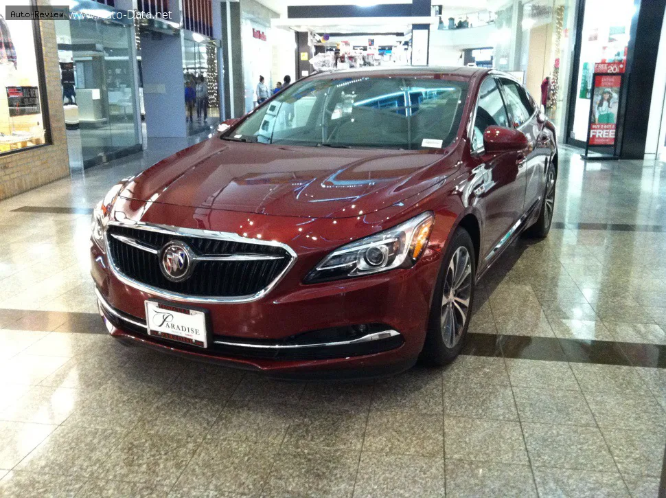 Buick LaCrosse LaCrosse III 3.6 V6 (310 лс) Automatic 2017 - 2019