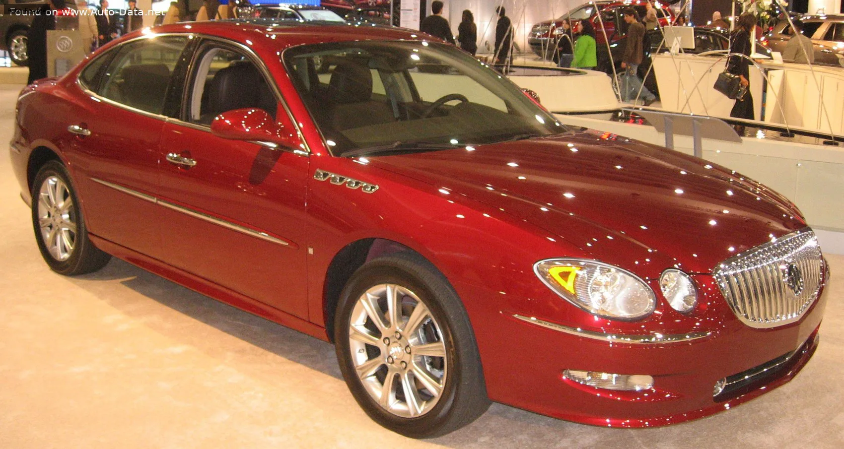 Buick LaCrosse LaCrosse I (facelift 2008) Super 5.3i V8 16V (300 лс) Automatic AFM 2008 - 2009