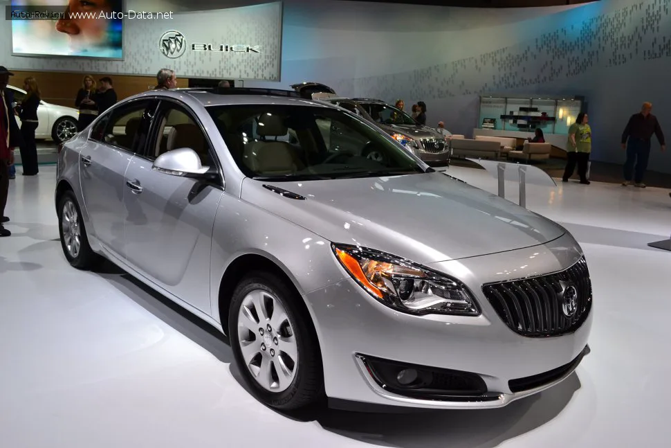 Buick Regal Regal V Sedan (facelift 2014) 2.0 (262 лс) Automatic 2014 - 2017