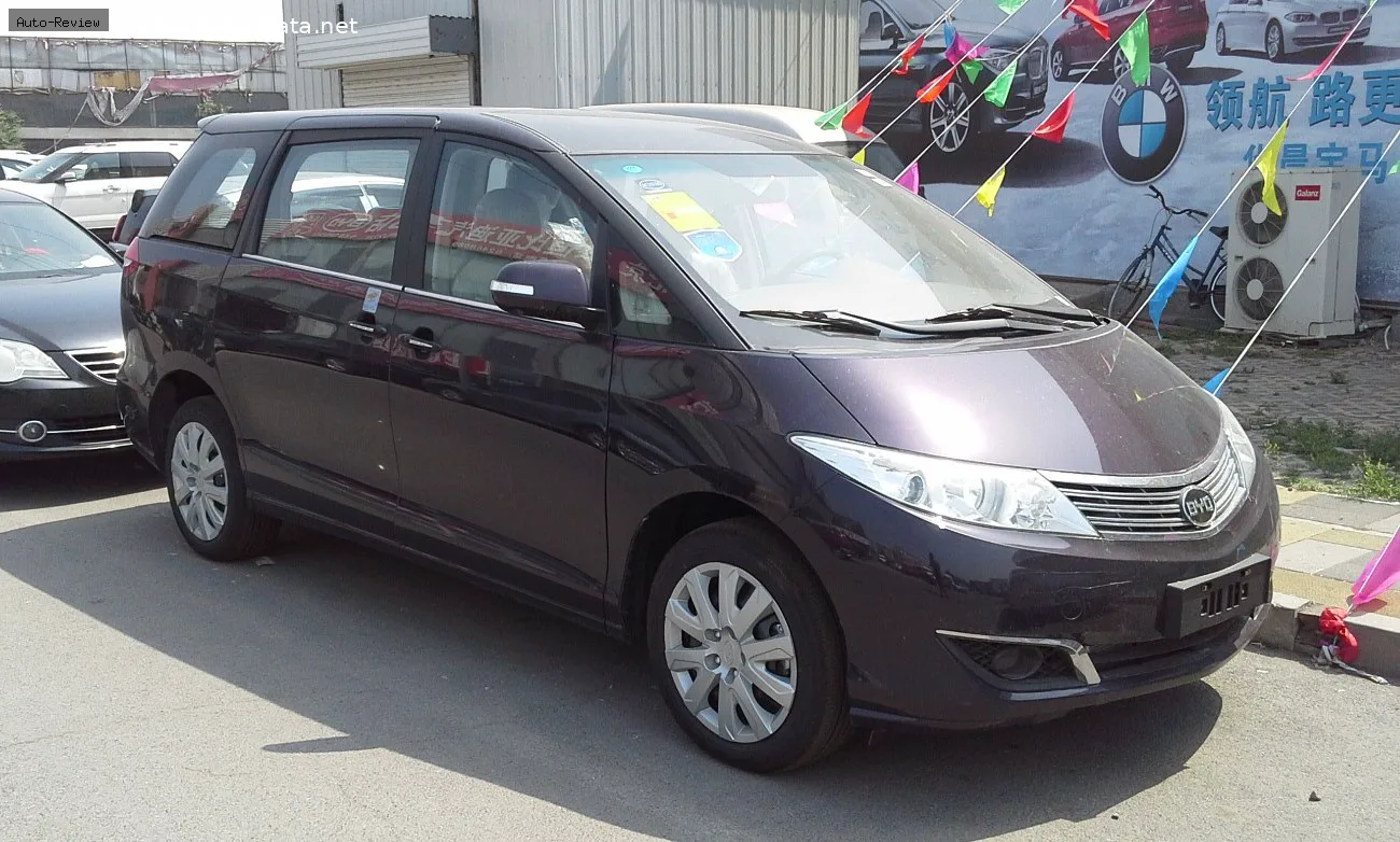 BYD M6 M6 (facelift 2013) 2.4L (167 лс) 2013 - 2017