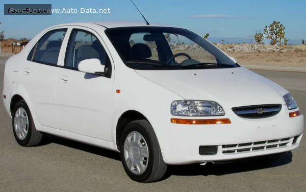 Chevrolet Aveo Aveo Sedan 1.2 i 8V (72 лс) 2004 - — фото 2