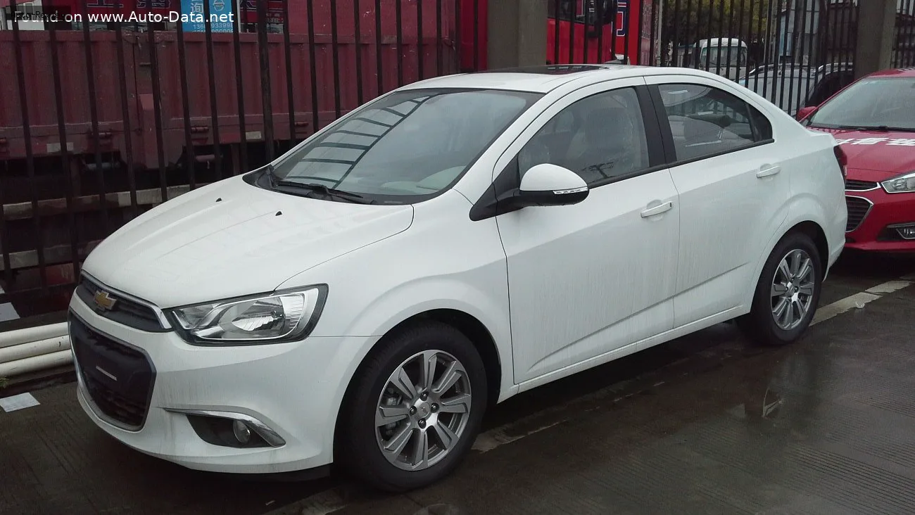 Chevrolet Aveo Aveo II Sedan (facelift 2015) 1.6 (103 лс) 2015 - 2020