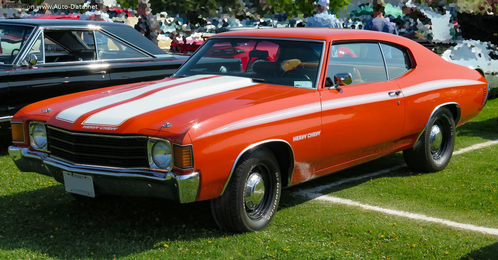 Chevrolet Chevelle Chevelle II Sport Coupe (facelift 1971) 5.0 Turbo-Fire V8 (130 лс) 1971 - 1972