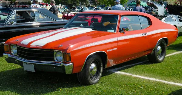 Chevrolet Chevelle Chevelle II Sport Coupe (facelift 1971) 5.0 Turbo-Fire V8 (130 лс) 1971 - 1972 — фото 2
