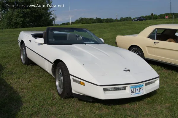 Chevrolet Corvette Corvette Convertible (C4) 5.7 V8 (240 лс) 1986 - 1988 — фото 2