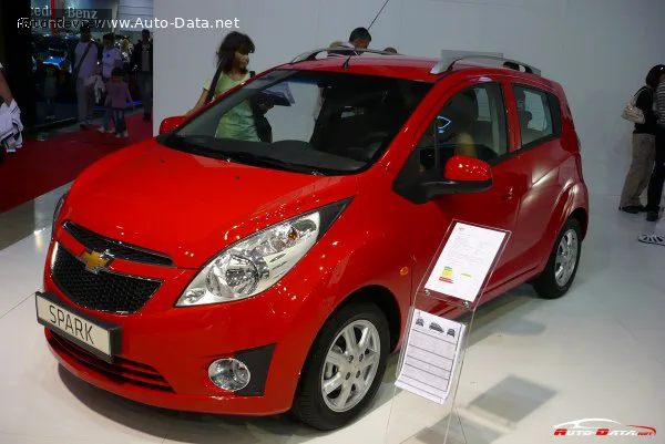 Chevrolet Spark Spark III 1.2 16V (81 лс) 2009 - 2013 — фото 2