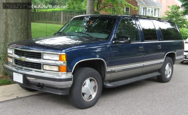 Chevrolet Suburban Suburban (GMT400) 6.5 i V8 TD (173 лс) 1995 - 1999 — фото 2