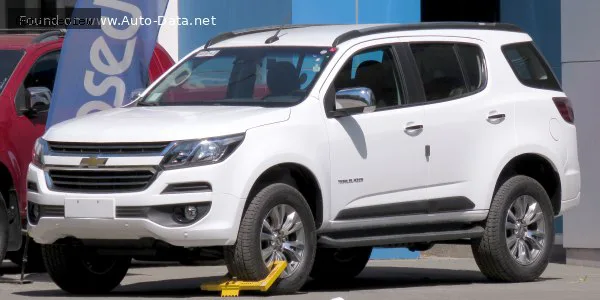 Chevrolet Trailblazer Trailblazer II (facelift 2016) 2.8d (200 лс) Automatic 2016 - 2019 — фото 2