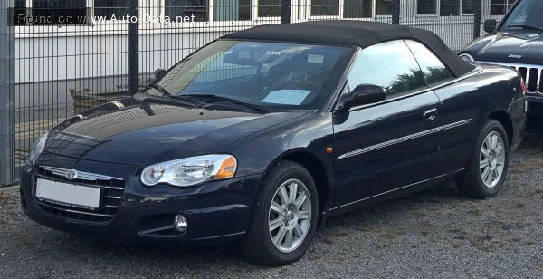 Chrysler Sebring Sebring Convertible (JR) 2.0 i 16V (141 лс) 2000 - 2007 — фото 2