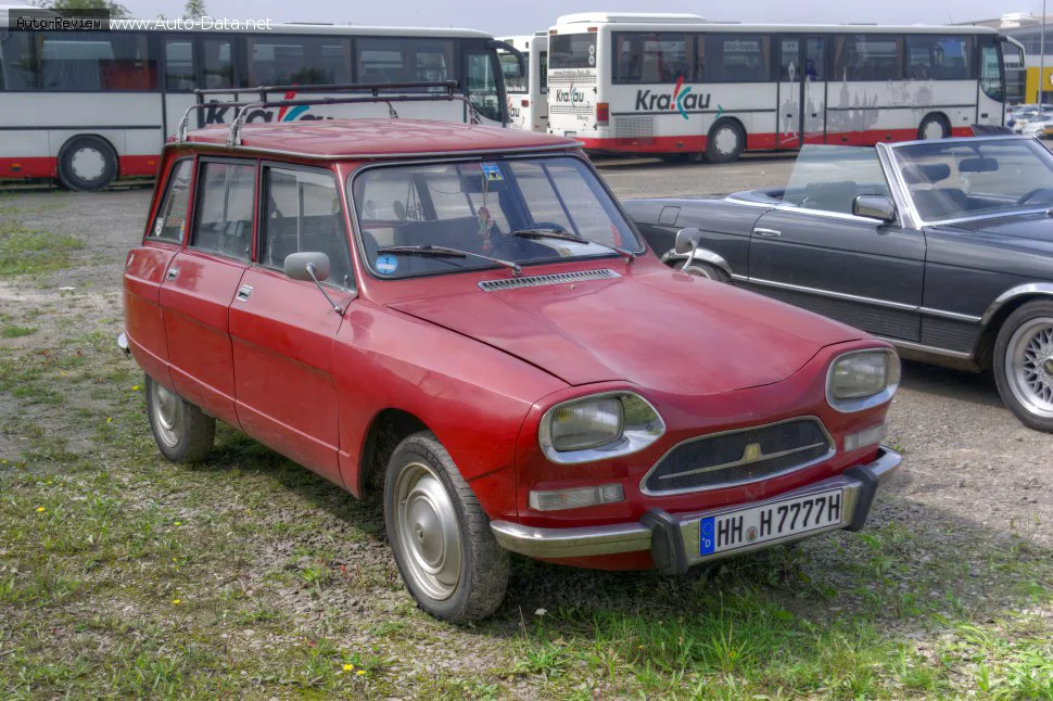 Citroen AMI AMI 8 Break 0.6 (33 лс) 1969 - 1973 — фото 2