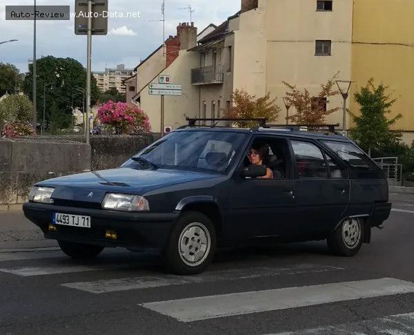 Citroen BX BX I Break (Phase II, 1987) 14 E (72 лс) 1986 - 1988 — фото 4