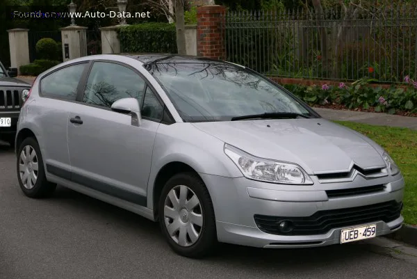 Citroen C4 C4 I Coupe (Phase I, 2004) 2.0 HDi 16V (136 лс) FAP 2004 - 2008 — фото 2