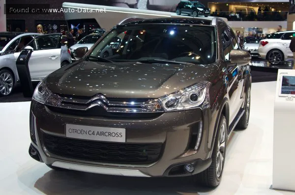 Citroen C4 Aircross C4 Aircross (Phase I, 2012) 1.6 HDi (114 лс) 2012 - 2017 — фото 2