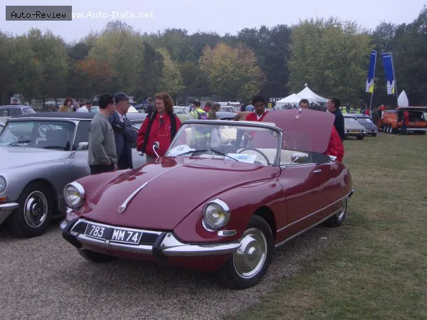 Citroen DS DS I Cabriolet Chapron 19 (78 лс) 1960 - 1961 — фото 2