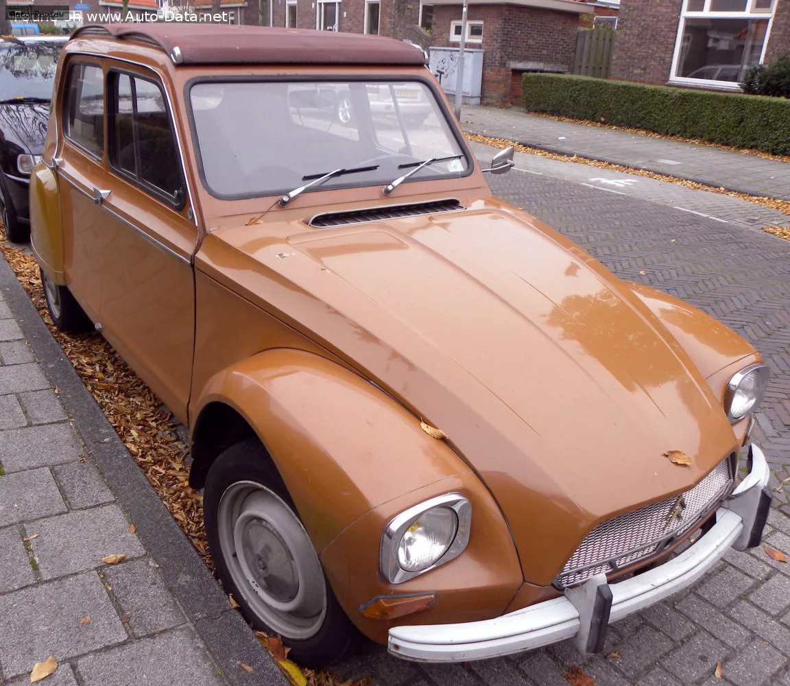 Citroen Dyane Dyane I (Phase I) 4 (24 лс) 1968 - 1970