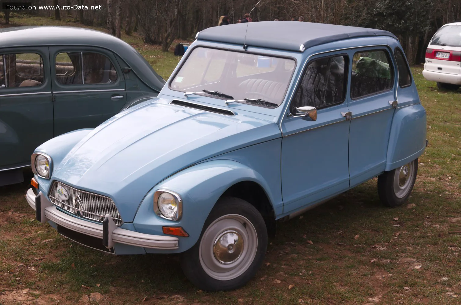Citroen Dyane Dyane I (Phase II) 4 (24 лс) 1970 - 1974