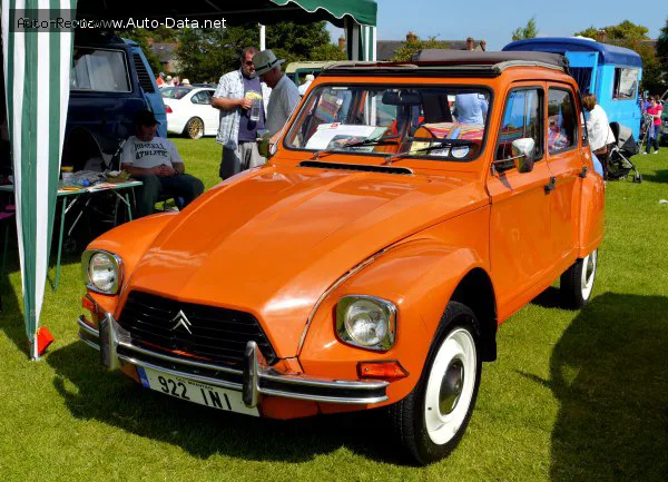 Citroen Dyane Dyane I (Phase III) 4 (24 лс) 1975 - 1976 — фото 2