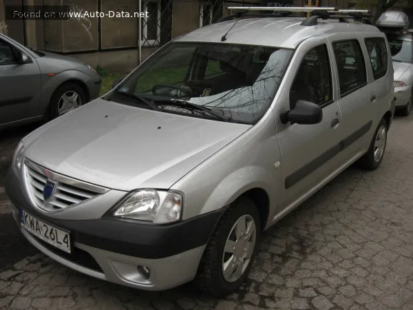 Dacia Logan Logan I MCV 1.5 dCi (86 лс) 7 Seats 2006 - 2008 — фото 2
