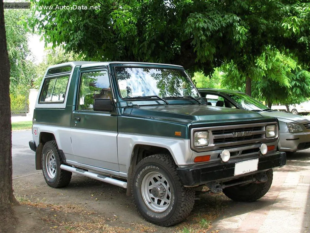Daihatsu Rocky Rocky Hard Top (F7,F8) 2.2 i (91 лс) 1997 - 1998