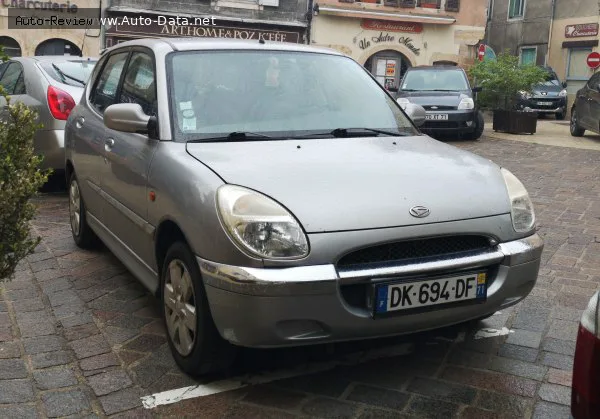Daihatsu Sirion Sirion (M1) 0.7 i 16V X4 (120 лс) 1998 - 2005 — фото 2